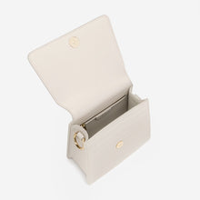 Load image into Gallery viewer, The Fae Top Handle Bag - Ivory Croc
