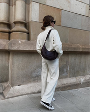 Load image into Gallery viewer, Carly Nylon Saddle Bag - Black