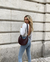 Load image into Gallery viewer, Carly Nylon Saddle Bag - Black
