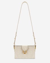 Load image into Gallery viewer, Grace Box Bag - Ivory  Croc
