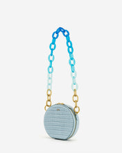 Load image into Gallery viewer, Luna Gradient Acrylic Chain Circle Shoulder Bag - Ice Croc

